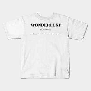 Wanderlust Kids T-Shirt